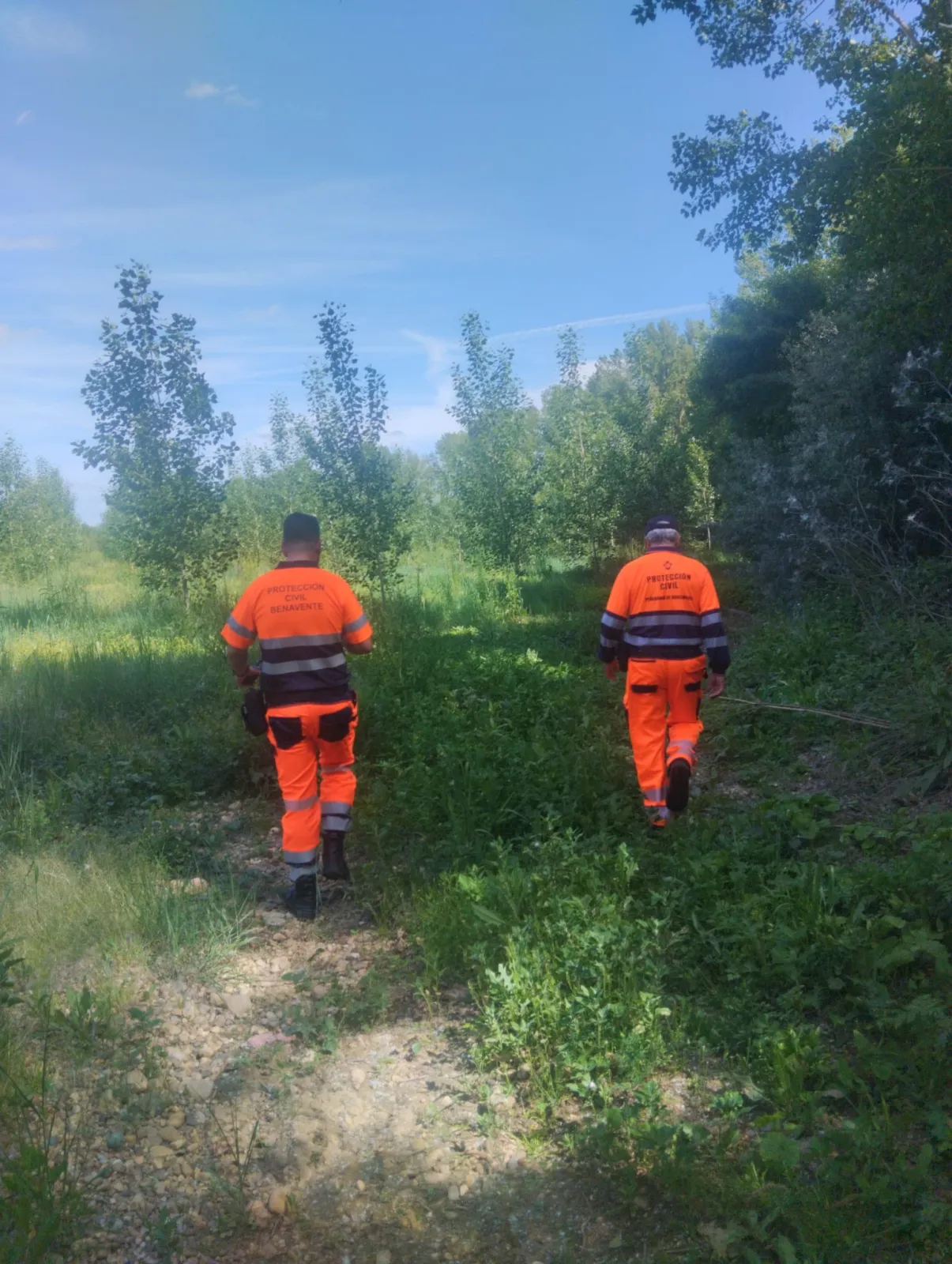 Foto 3 - Protecci&oacute;n Civil de Pe&ntilde;aranda participa en un gran simulacro de inundaci&oacute;n y b&uacute;squeda en Benavente