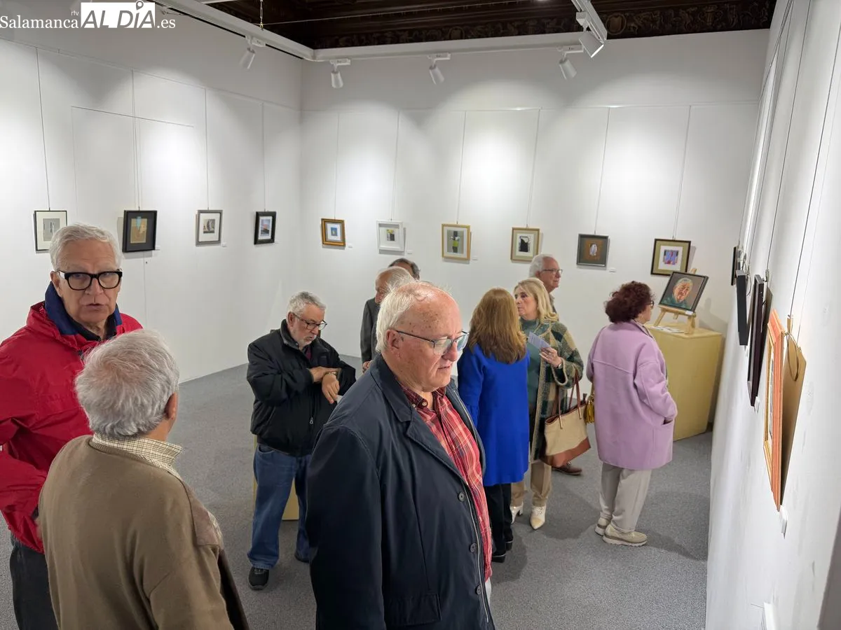 Exposición de collages del artista Pepito en Salamanca
