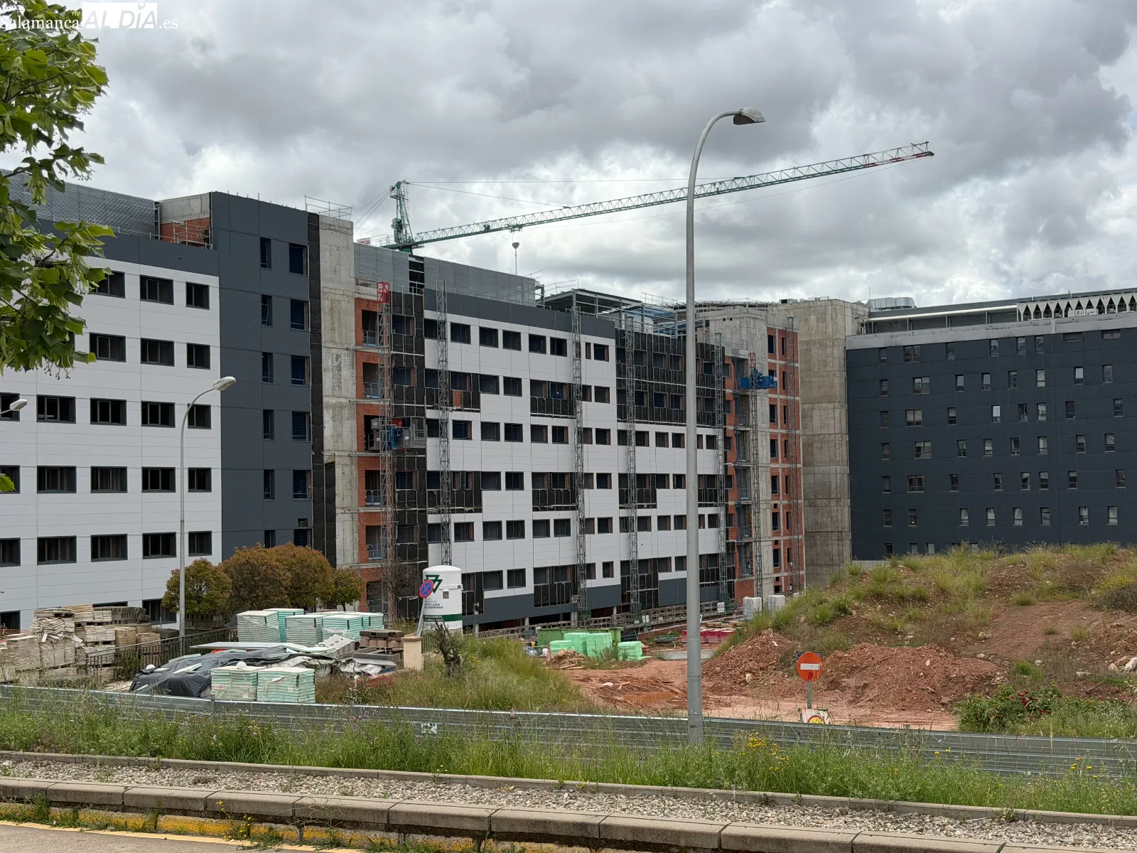 Imágenes de las actuales obras de nuevo edificio de consultas del Hospital de Salamanca | V. Martins 