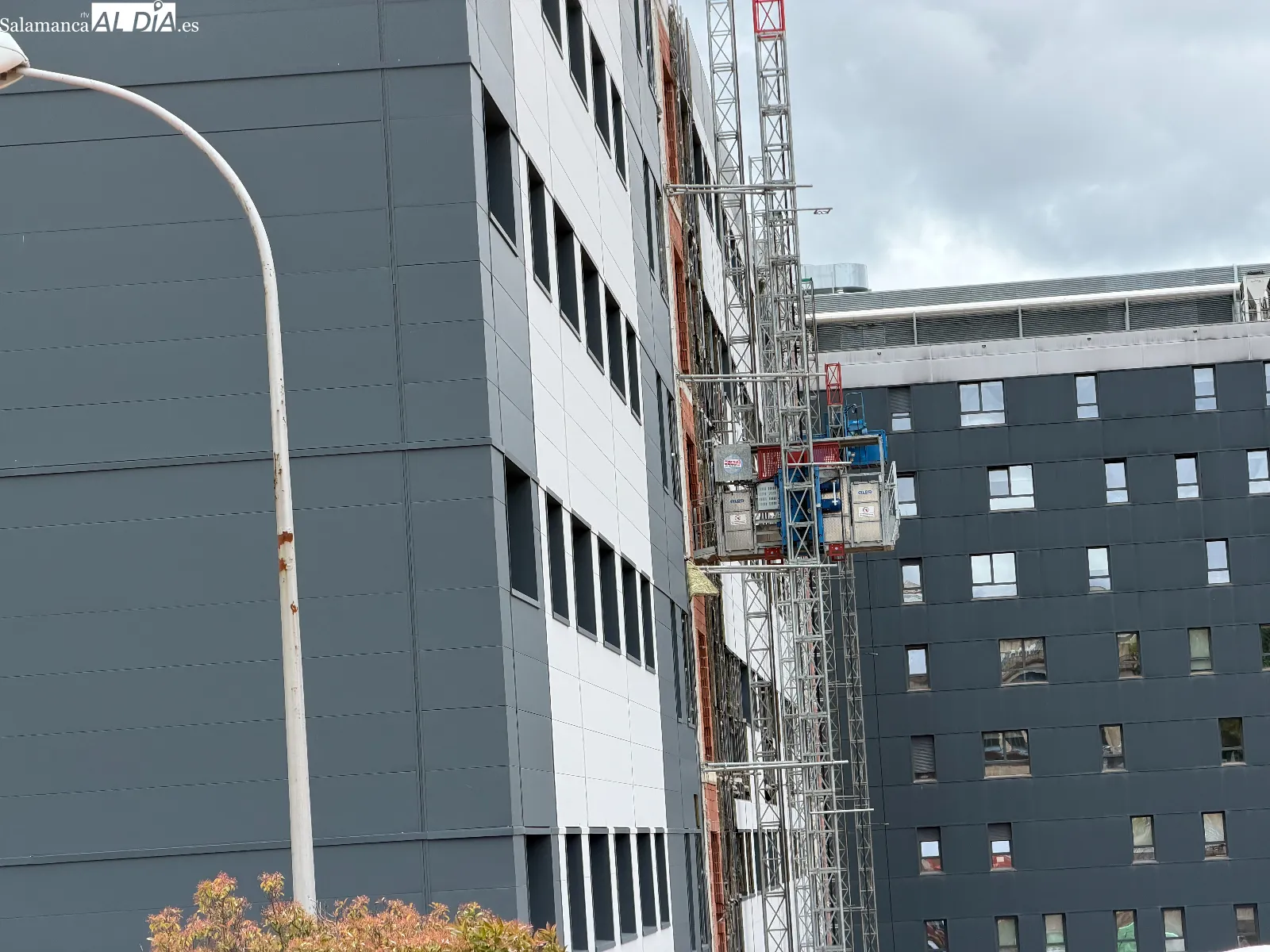 Imágenes de las actuales obras de nuevo edificio de consultas del Hospital de Salamanca | V. Martins 