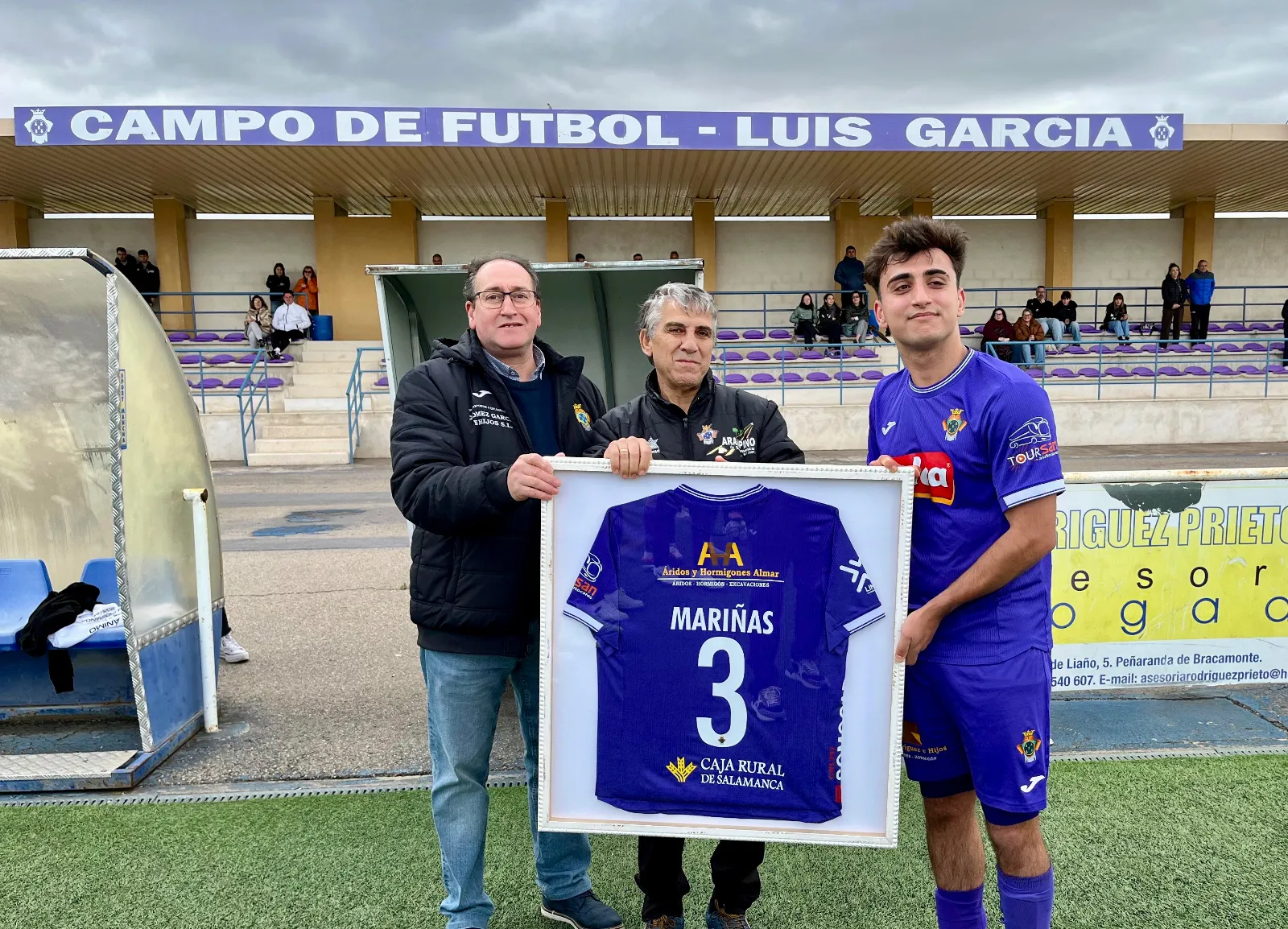El adiós de Mariñas al CD Peñaranda: Esta siempre será tu casa