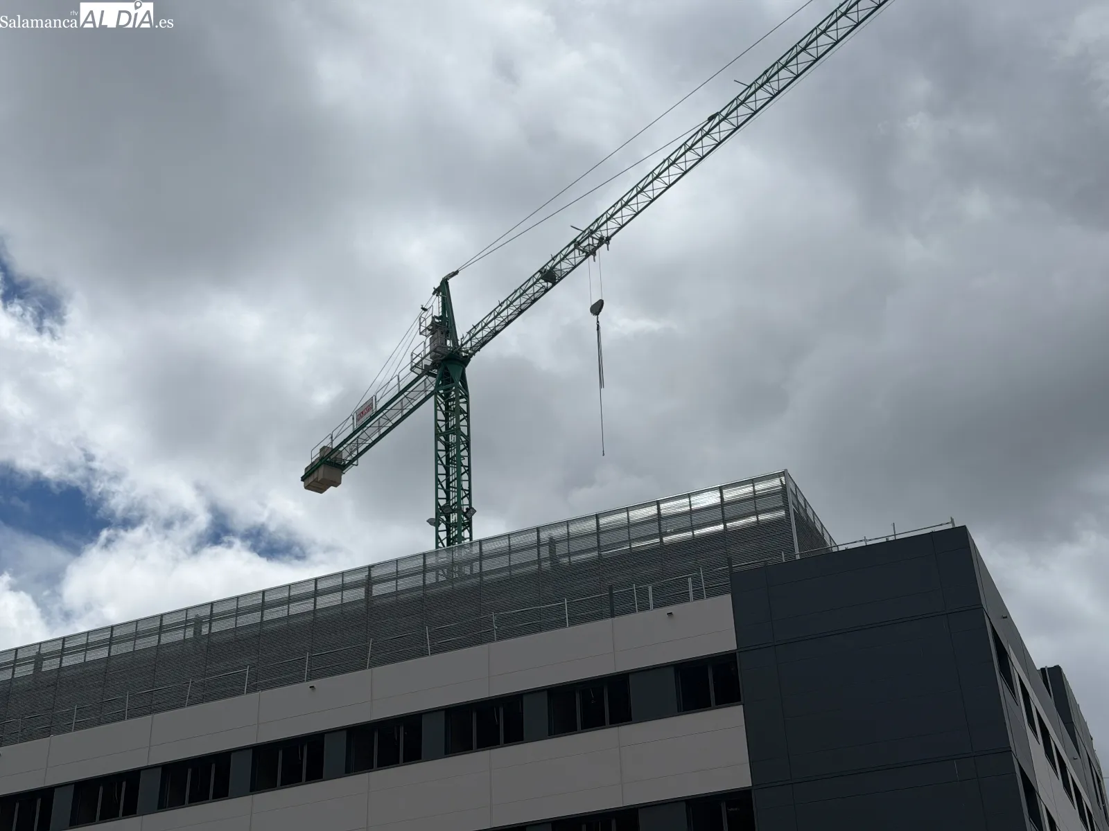 Imágenes de las actuales obras de nuevo edificio de consultas del Hospital de Salamanca | V. Martins 