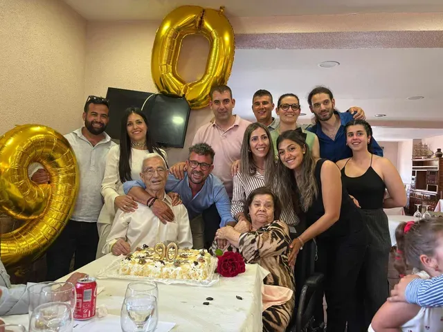 Homenaje a Manuel Vieira por sus 90 años en Sanjuanejo