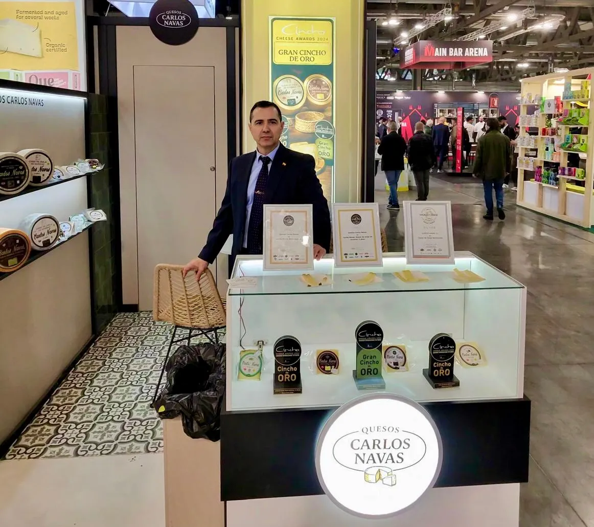 Foto 2 - La empresa pe&ntilde;arandina Quesos Carlos Navas, protagonista en la &eacute;lite internacional de la alimentaci&oacute;n en la feria TuttoFood de Mil&aacute;n