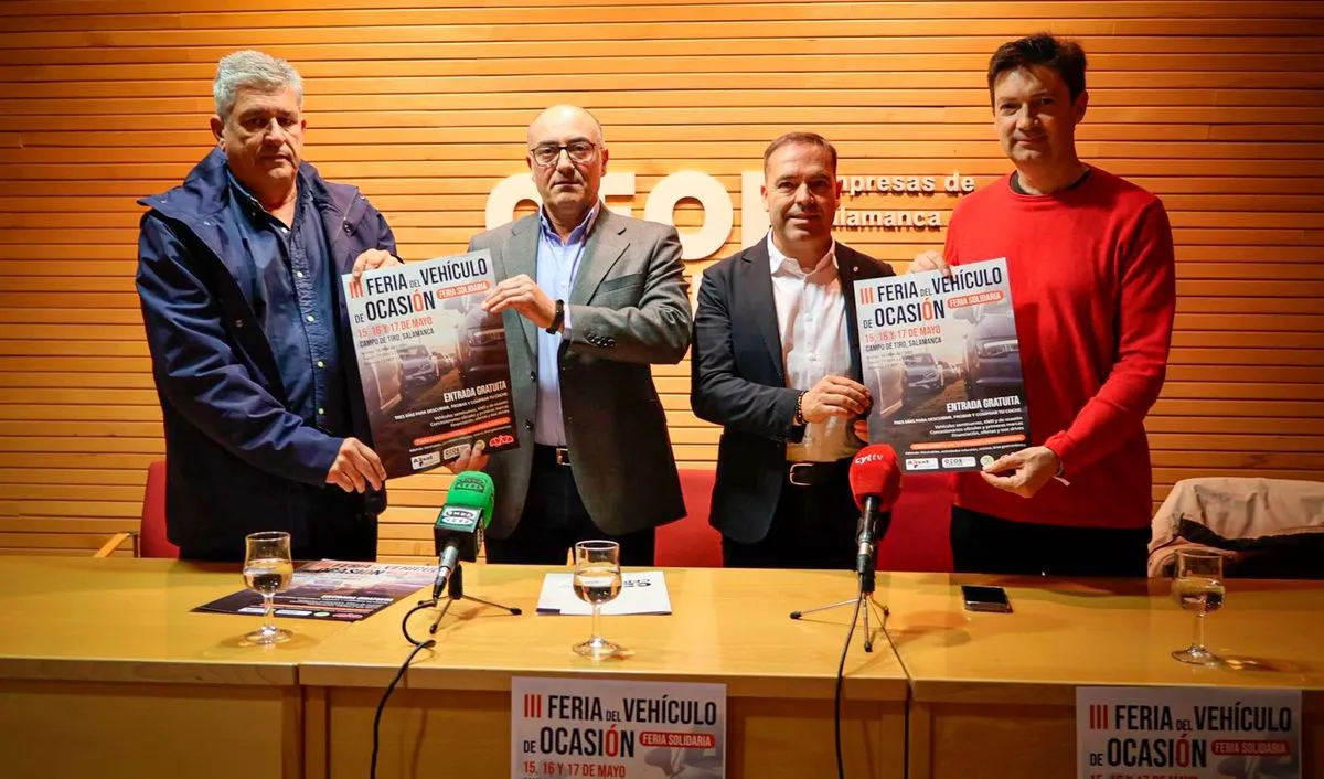 Foto 2 - Coches, ocio familiar y una paella solidaria: as&iacute; ser&aacute; la III Feria del Veh&iacute;culo de Ocasi&oacute;n de Salamanca