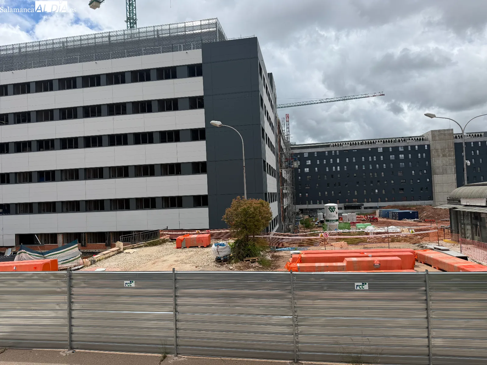 Imágenes de las actuales obras de nuevo edificio de consultas del Hospital de Salamanca | V. Martins 