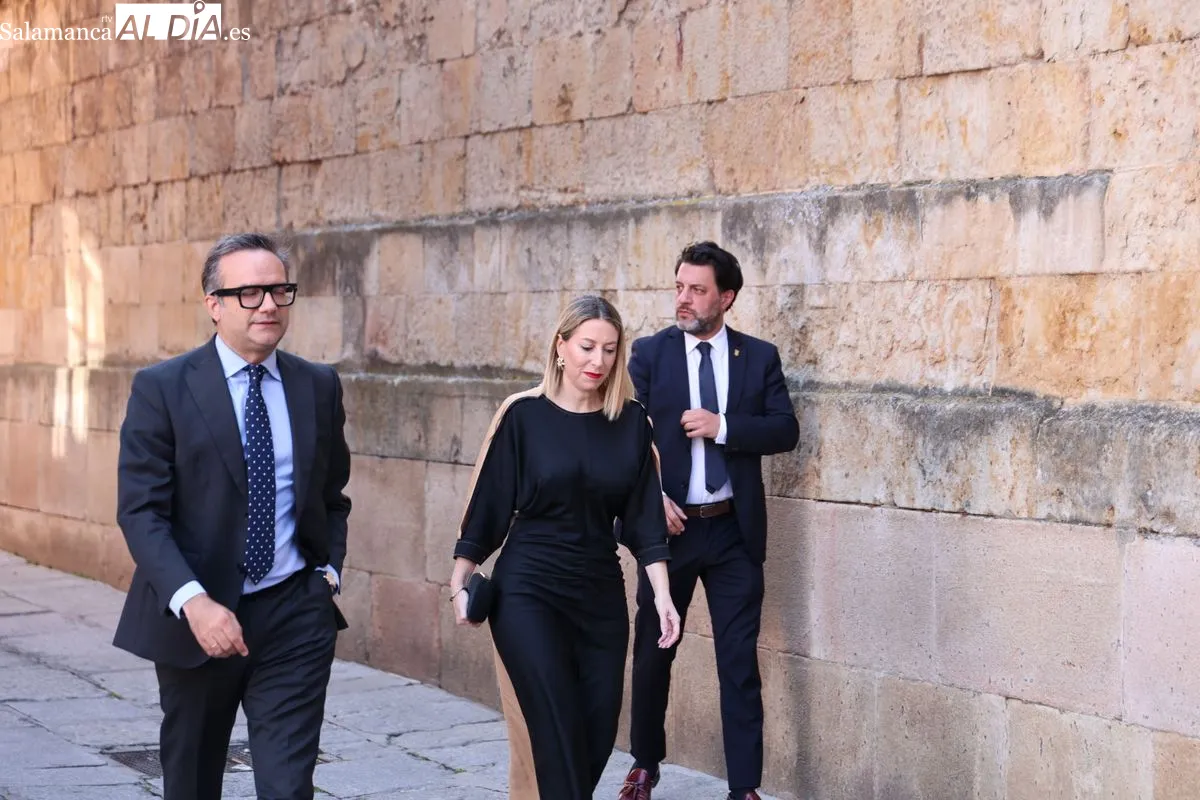 Antonio Huertas, investido doctor 'honoris causa' por la Universidad de Salamanca. Foto de David Sañudo