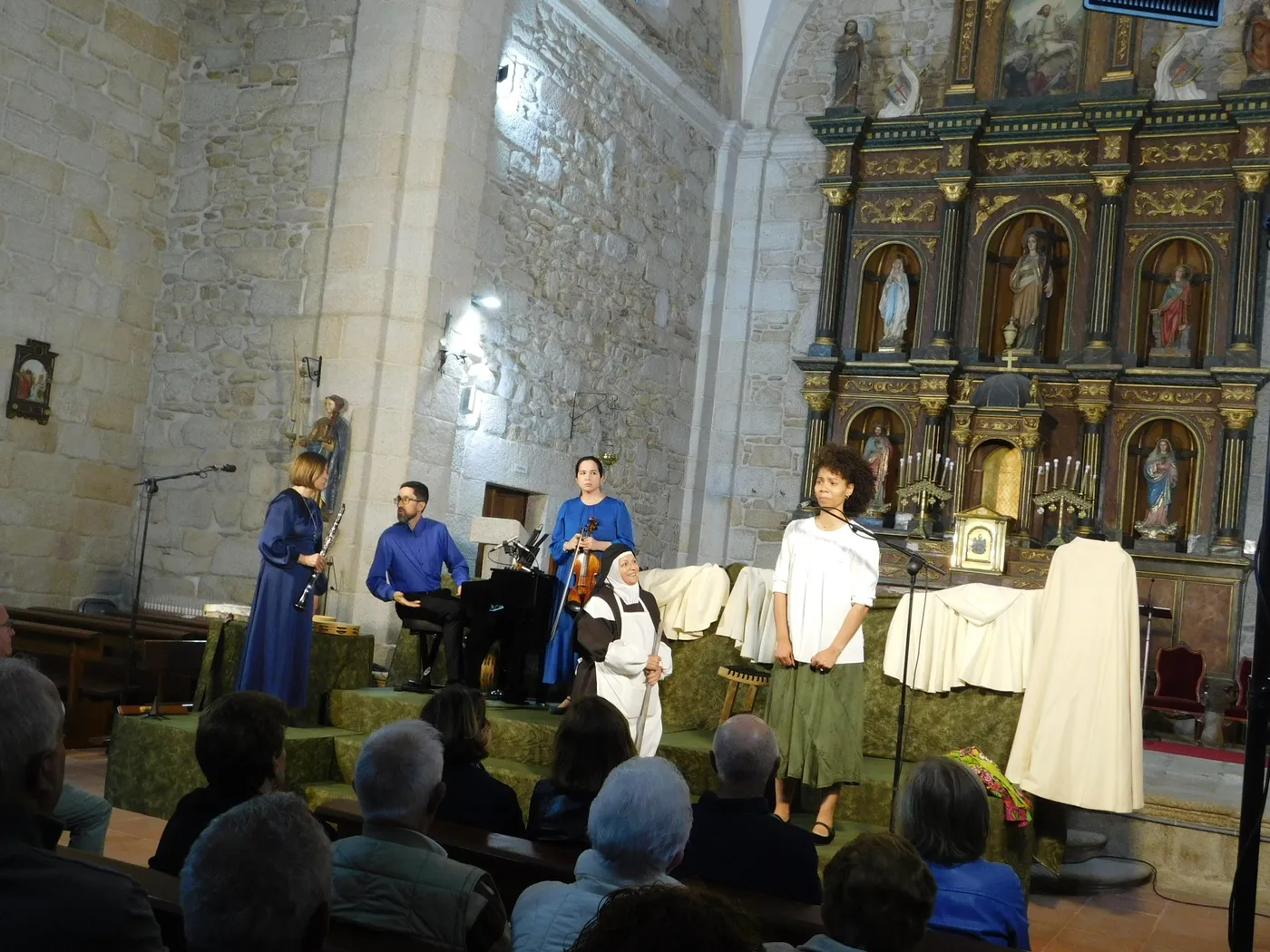 Representación en Barruecopardo de 'Juan, el espíritu del amor' 