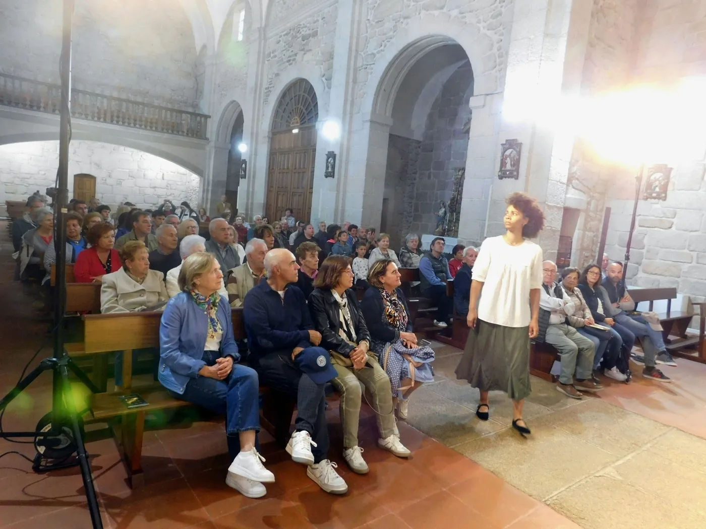 Representación en Barruecopardo de 'Juan, el espíritu del amor' 