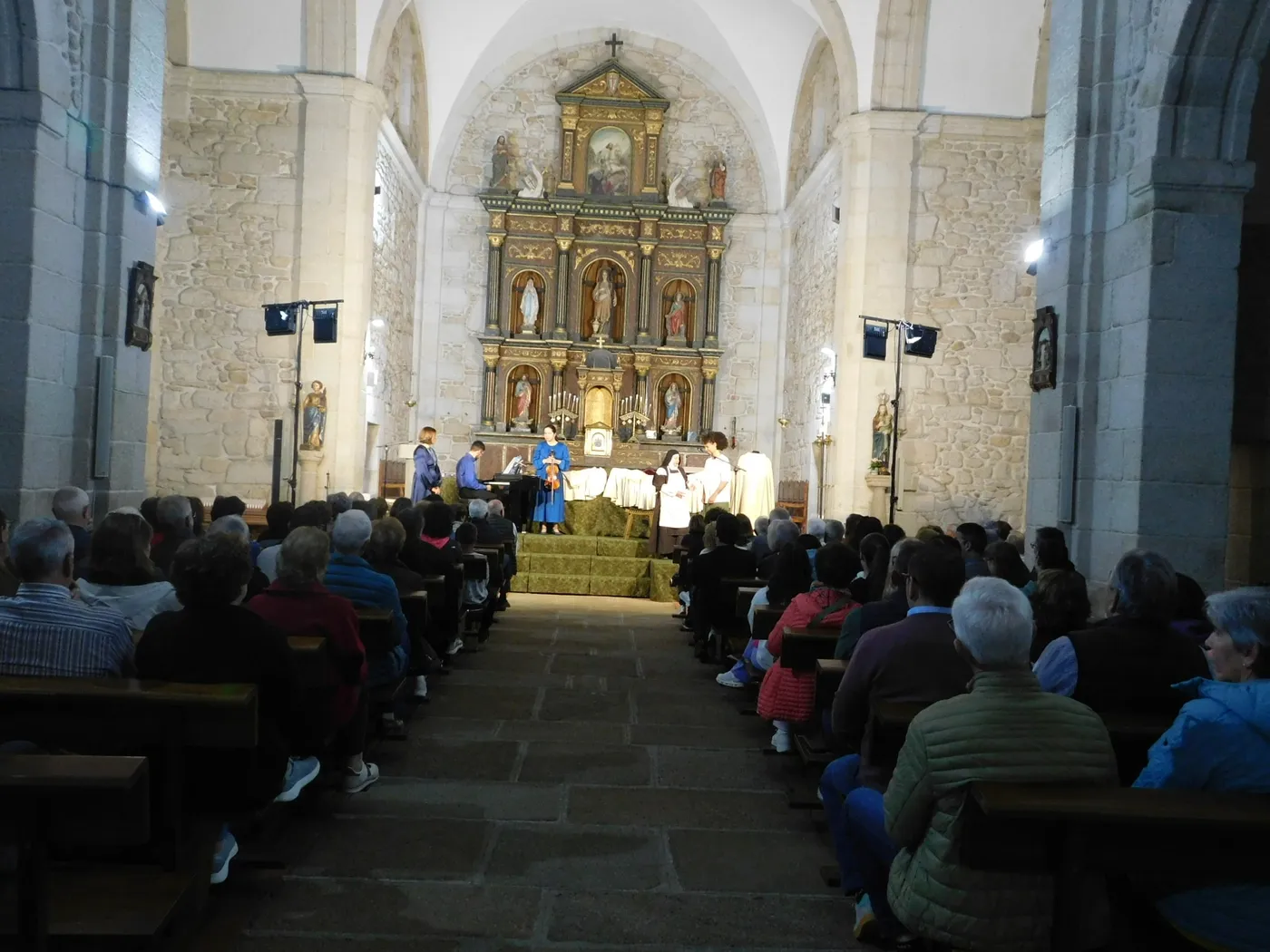 Representación en Barruecopardo de 'Juan, el espíritu del amor' 