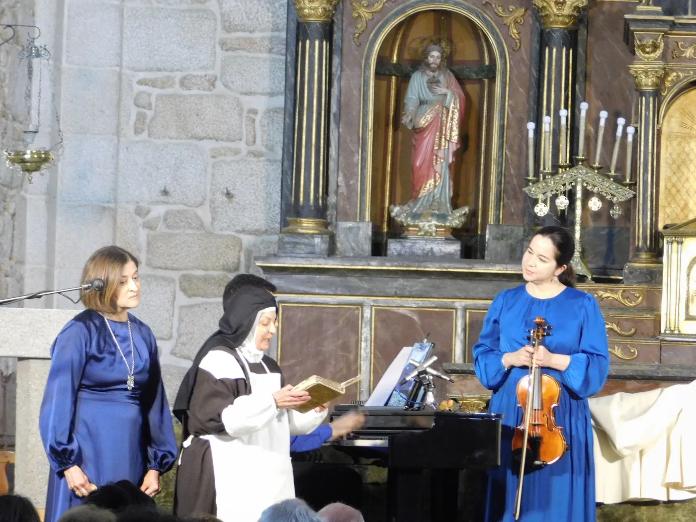 Representación en Barruecopardo de 'Juan, el espíritu del amor' 