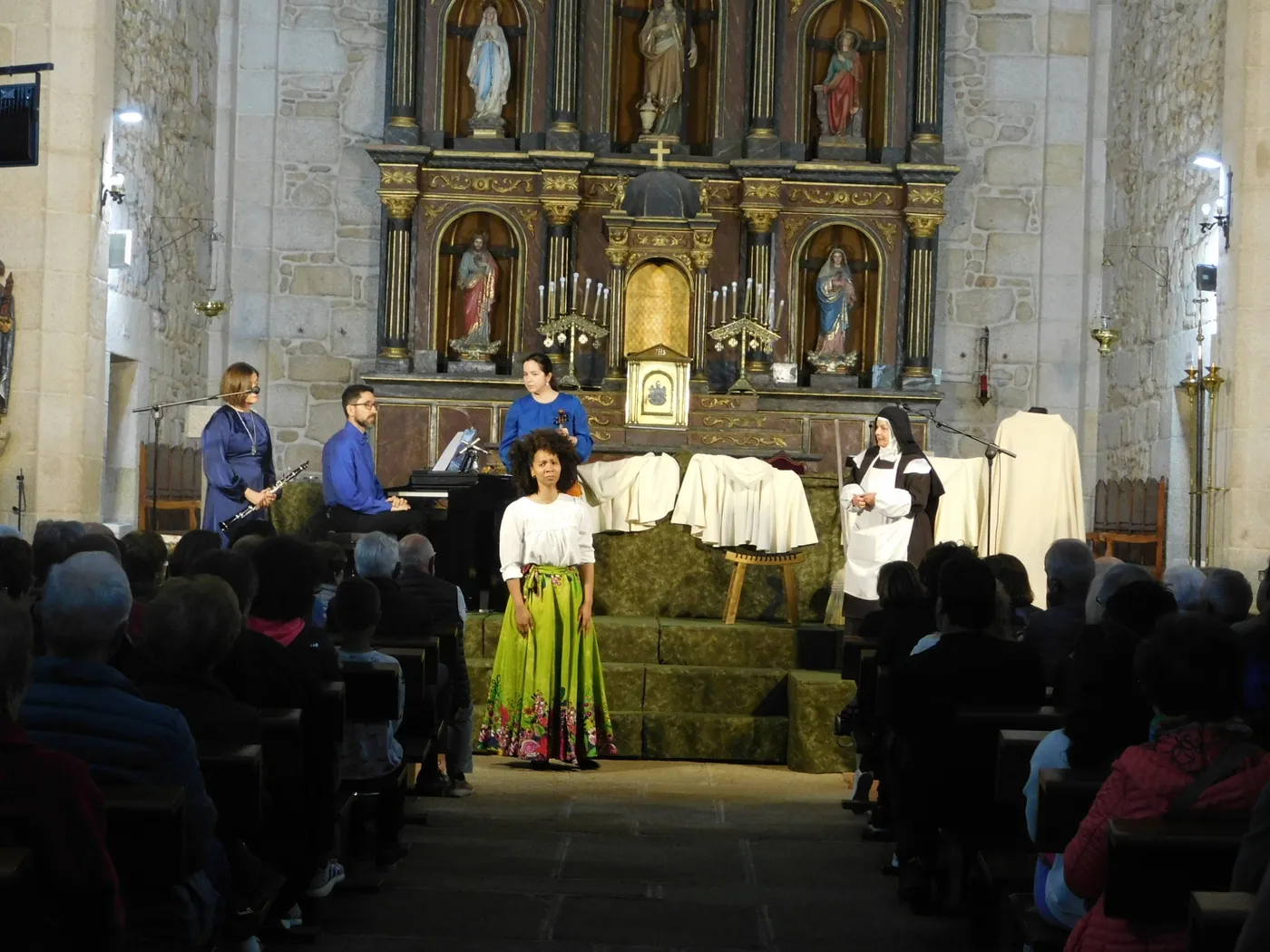 Representación en Barruecopardo de 'Juan, el espíritu del amor' 