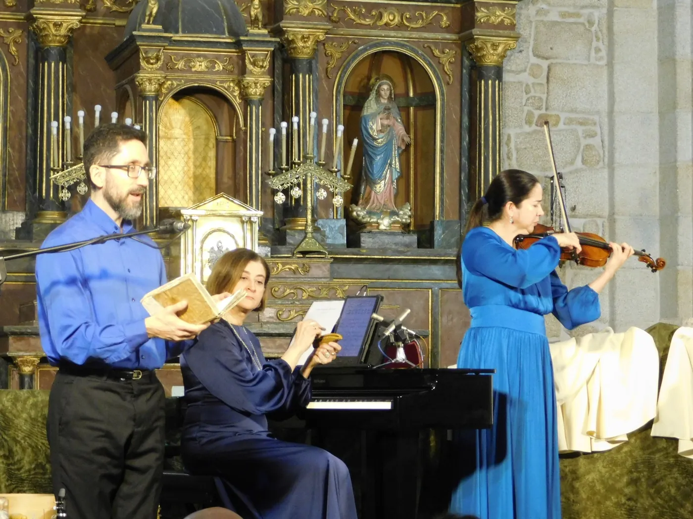 Representación en Barruecopardo de 'Juan, el espíritu del amor' 