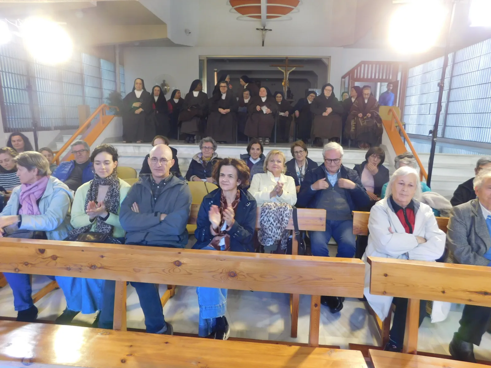 Foto 3 - Gran ovaci&oacute;n en Cabrerizos para el montaje teatral sobre San Juan de la Cruz 