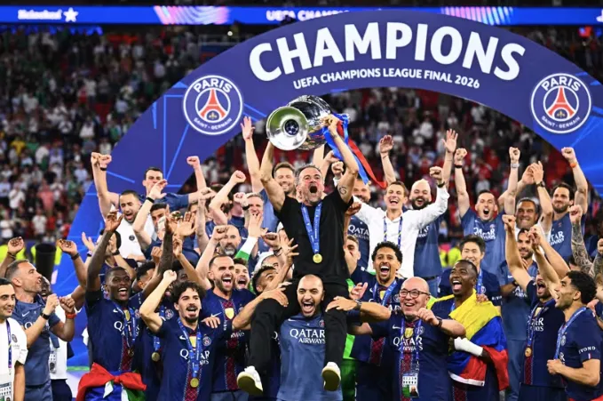 El PSG conserva su corona en Europa tras ganar al Arsenal