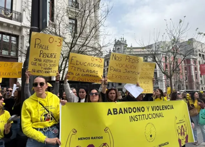Huelga de educadoras infantiles en Salamanca este jueves