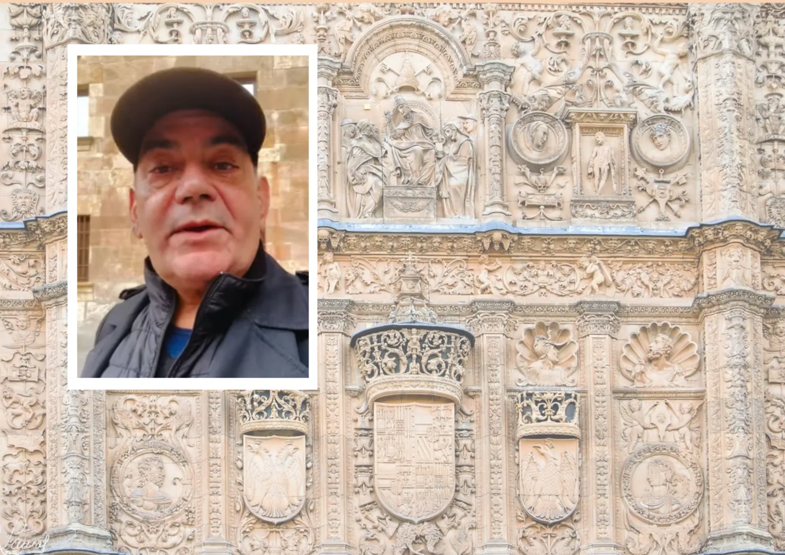 VÍDEO | José Corbacho visita Salamanca con su madre buscando la rana