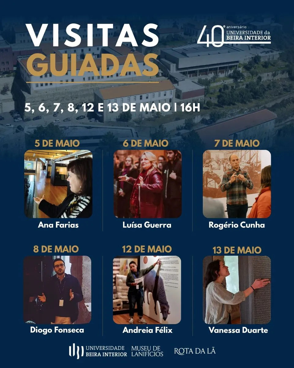 Programa especial de Visitas Guiadas al Museo de Lanificios de Covilhã (Portugal) 
