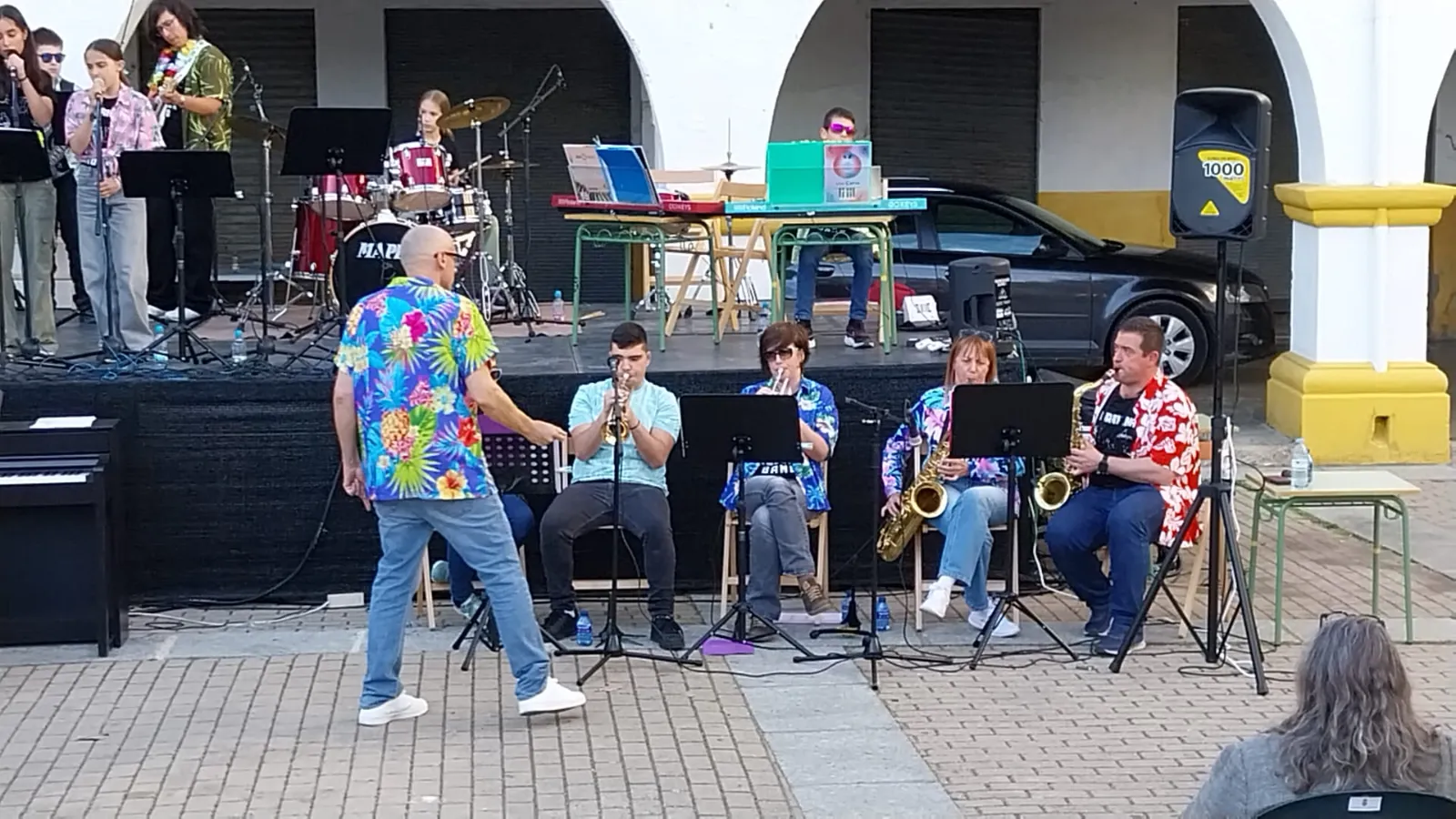 Foto 5 - La Barahona Modern Band clausura la jornada del s&aacute;bado de la V Feria del Farinato