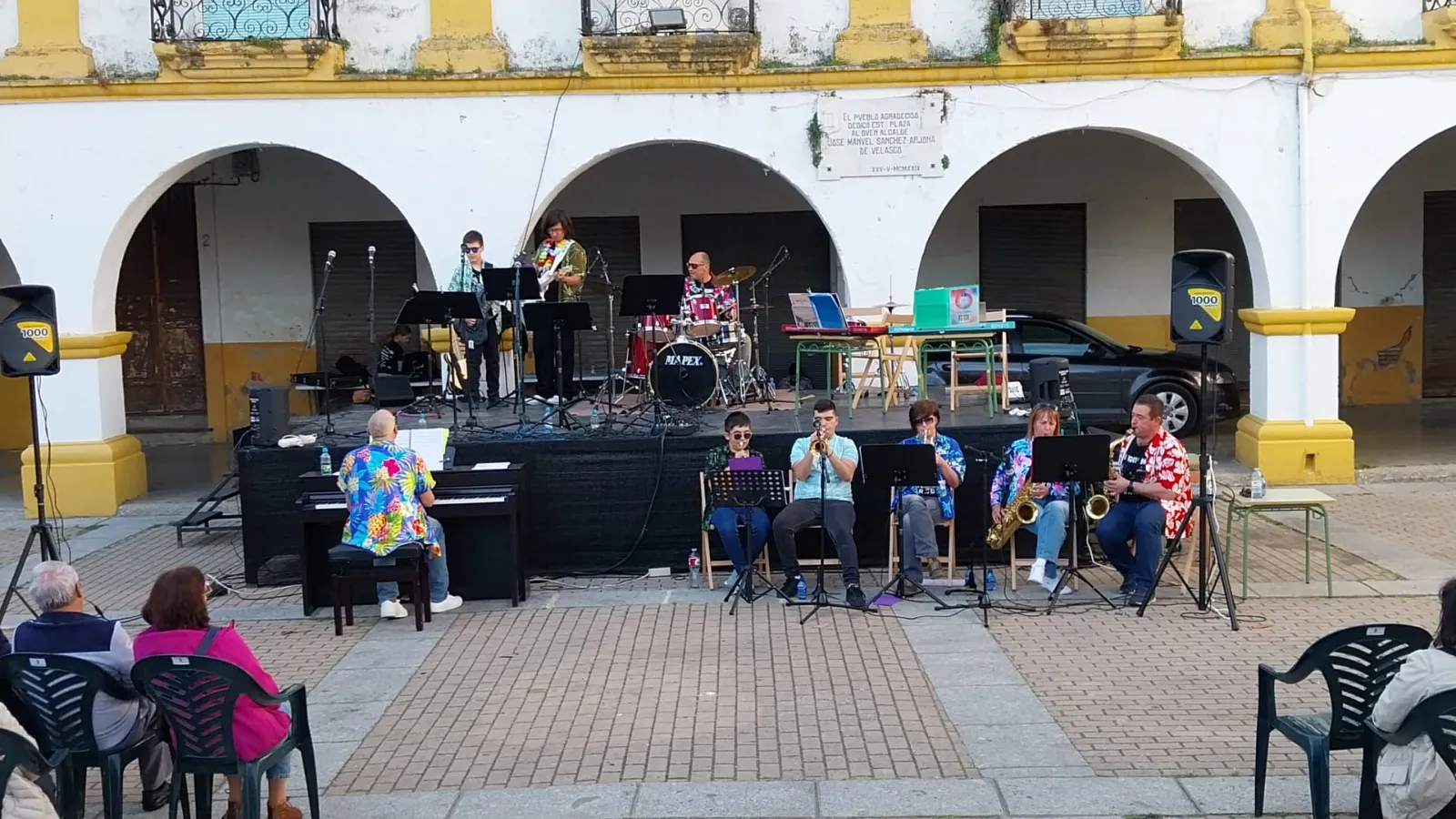 Foto 6 - La Barahona Modern Band clausura la jornada del s&aacute;bado de la V Feria del Farinato