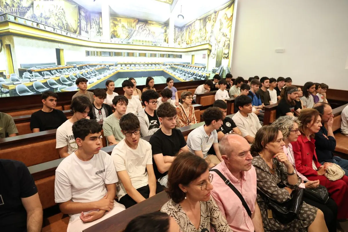 La USAL acoge la entrega de premios del Gran Concurso del Hormigón. Foto de David Sañudo