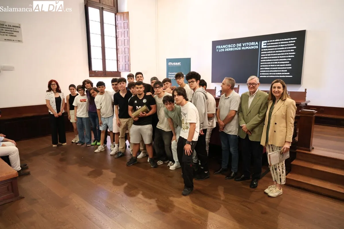 La USAL acoge la entrega de premios del Gran Concurso del Hormigón. Foto de David Sañudo