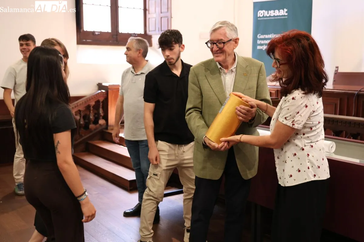 La USAL acoge la entrega de premios del Gran Concurso del Hormigón. Foto de David Sañudo