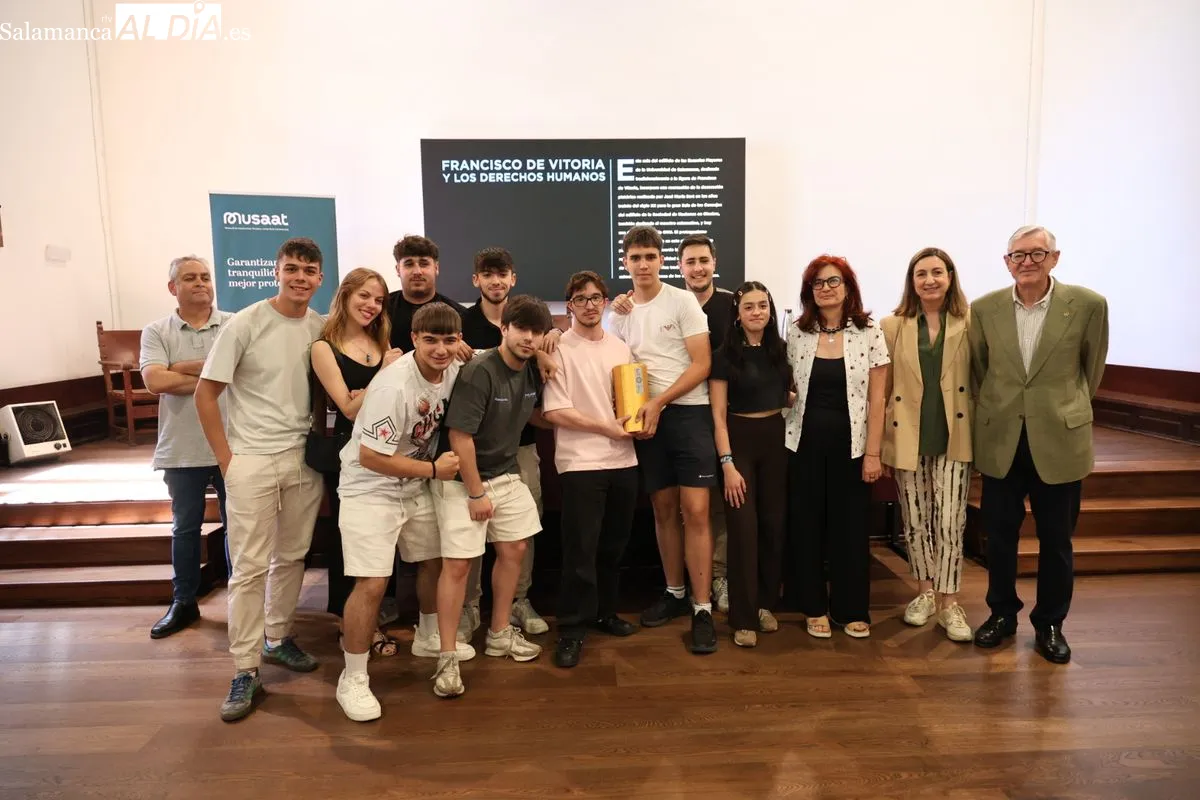 La USAL acoge la entrega de premios del Gran Concurso del Hormigón. Foto de David Sañudo
