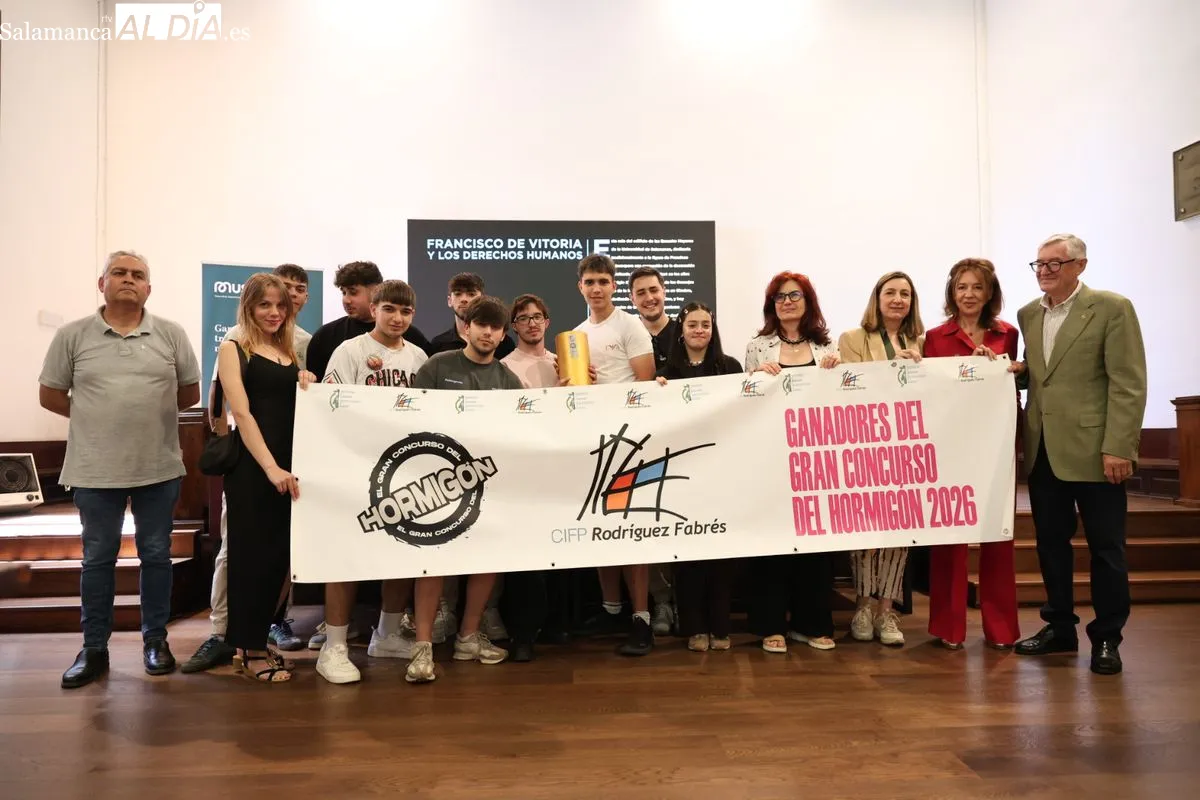La USAL entrega los premios del Concurso del Hormigón