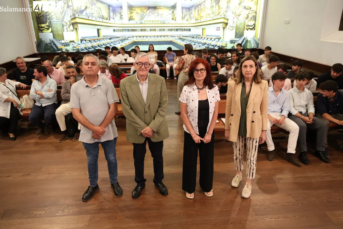La USAL acoge la entrega de premios del Gran Concurso del Hormigón. Foto de David Sañudo
