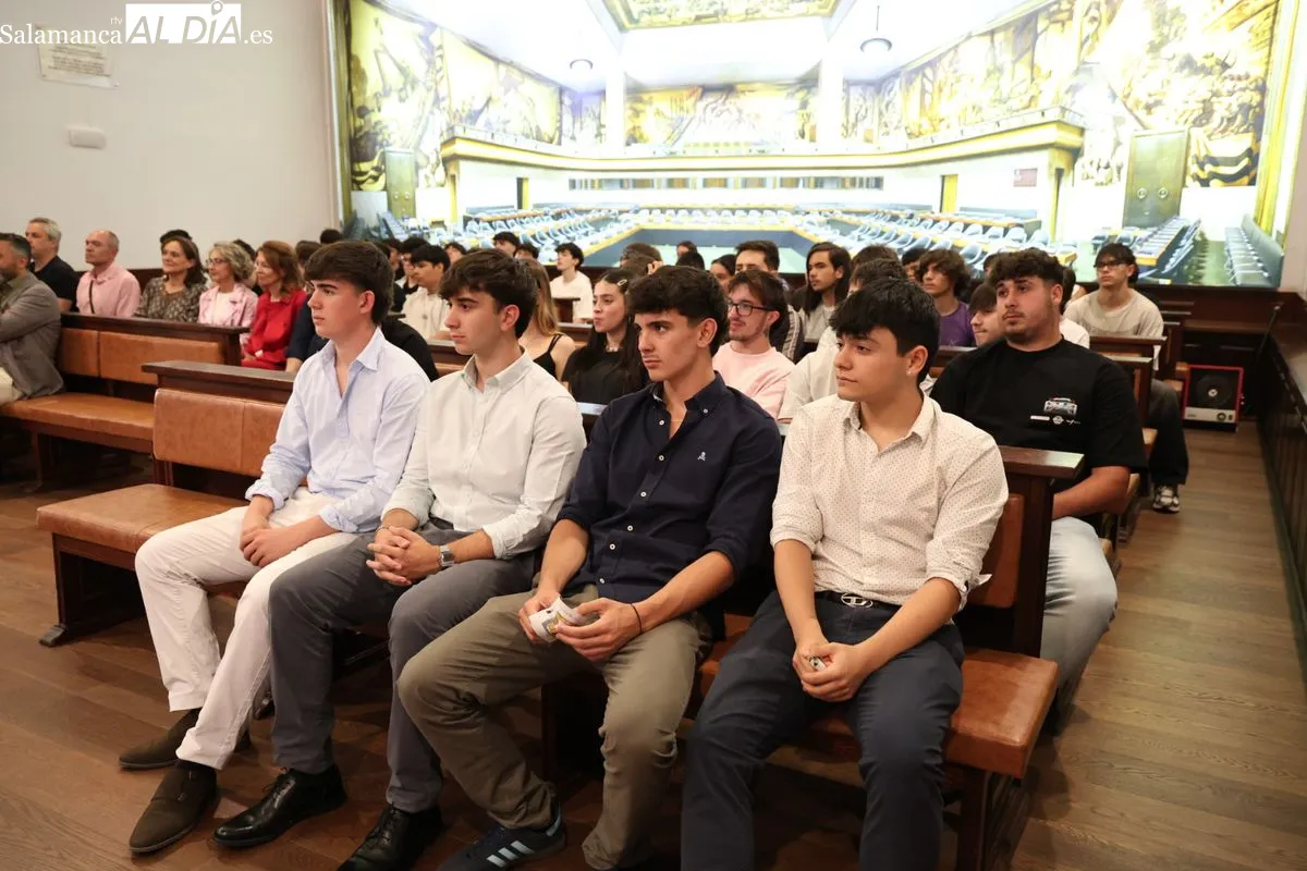 La USAL acoge la entrega de premios del Gran Concurso del Hormigón. Foto de David Sañudo