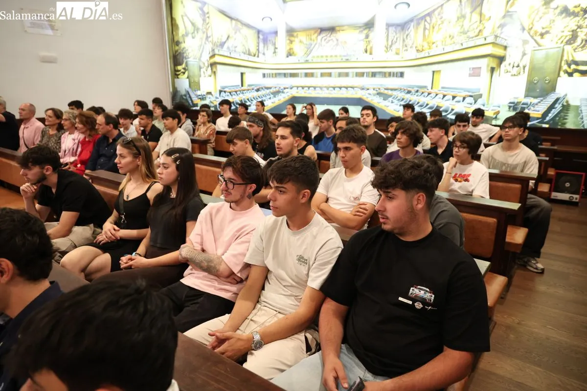 La USAL acoge la entrega de premios del Gran Concurso del Hormigón. Foto de David Sañudo