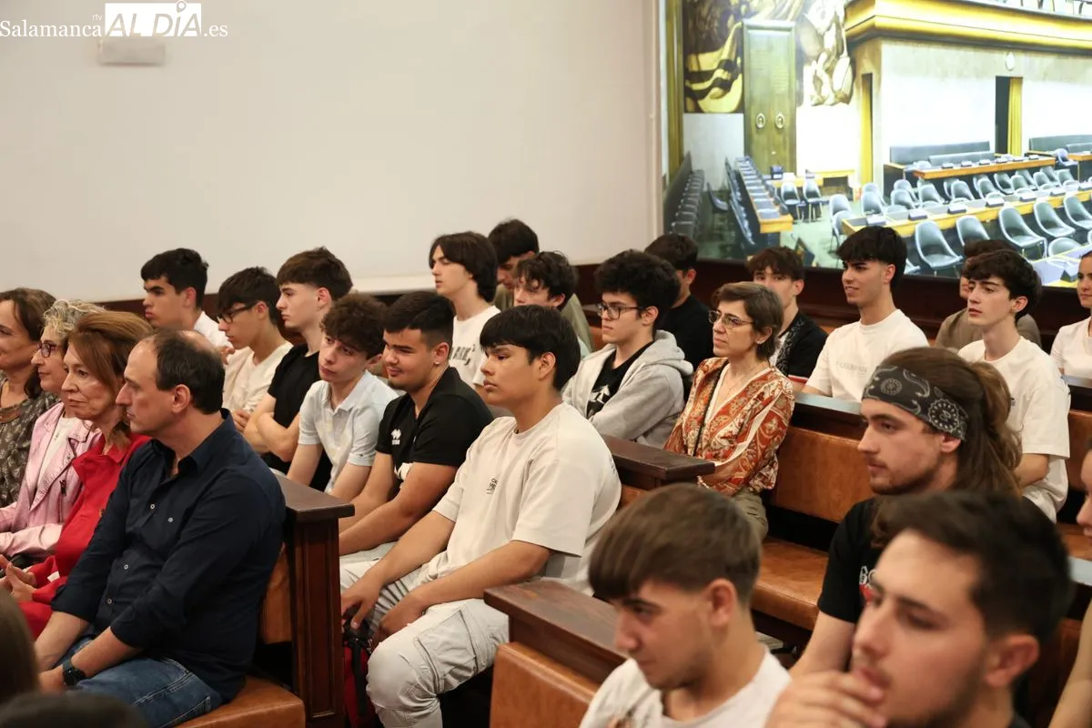 La USAL acoge la entrega de premios del Gran Concurso del Hormigón. Foto de David Sañudo
