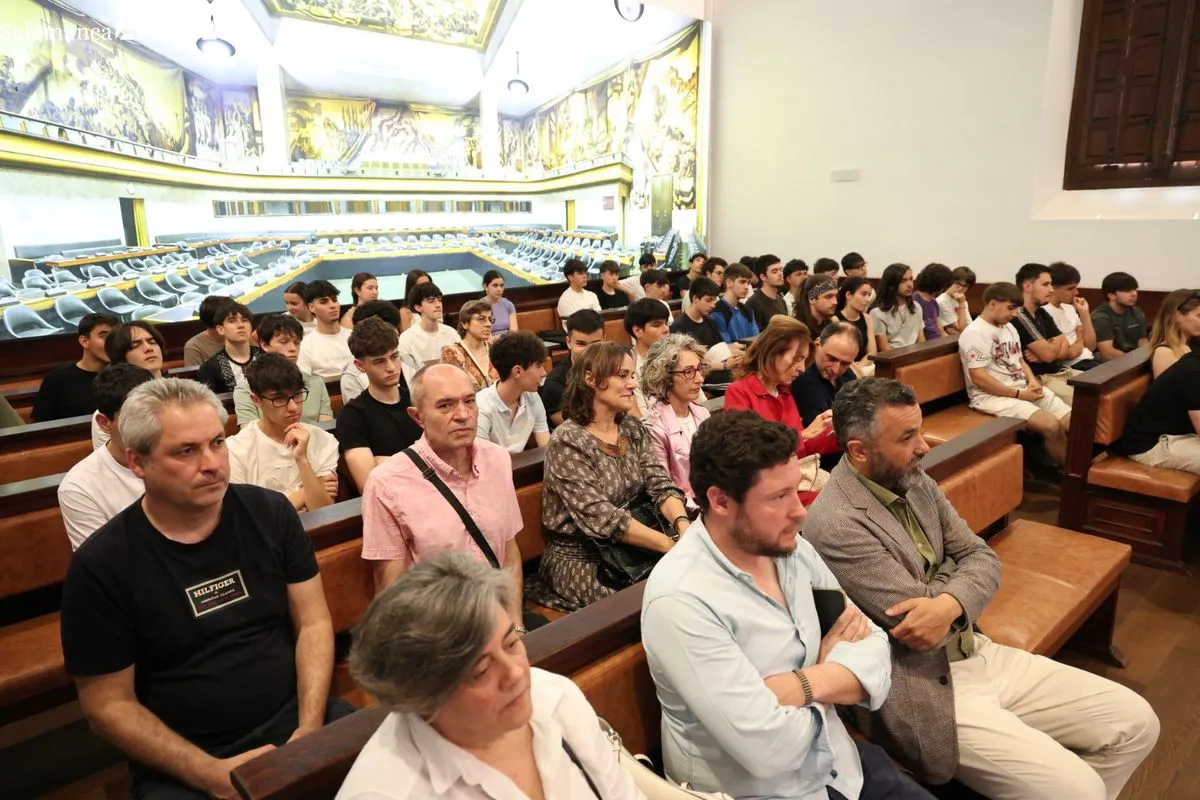 La USAL acoge la entrega de premios del Gran Concurso del Hormigón. Foto de David Sañudo