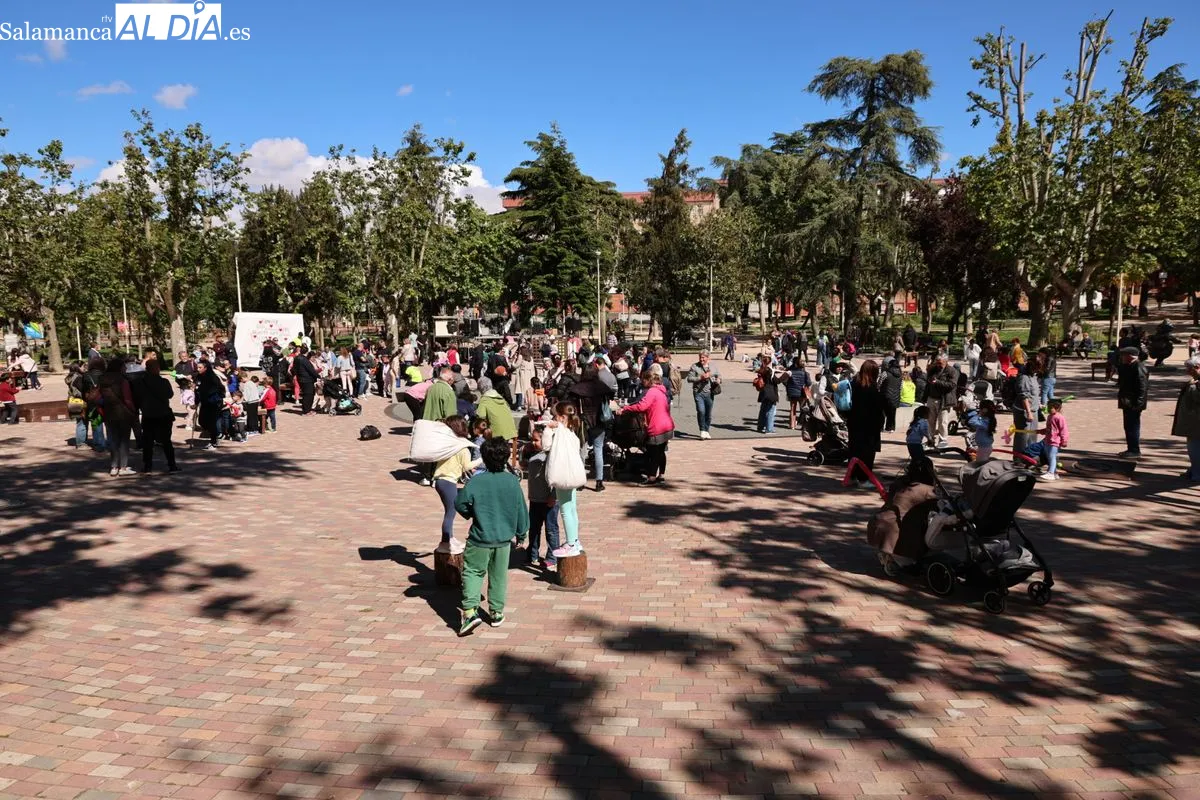La Alamedilla de Salamanca ha acogido numerosas actividades para celebrar el Día Internacional de las Familias. Fotos: David Sañudo