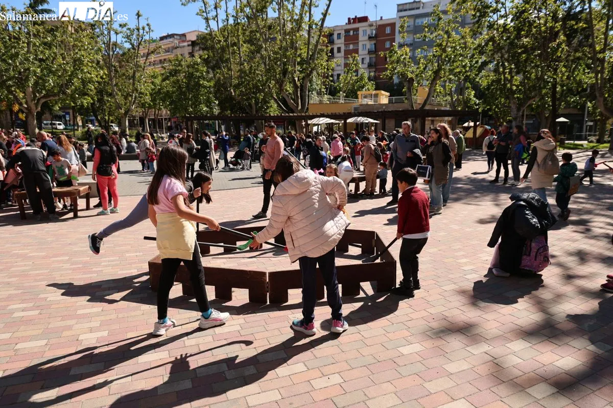 La Alamedilla de Salamanca ha acogido numerosas actividades para celebrar el Día Internacional de las Familias. Fotos: David Sañudo