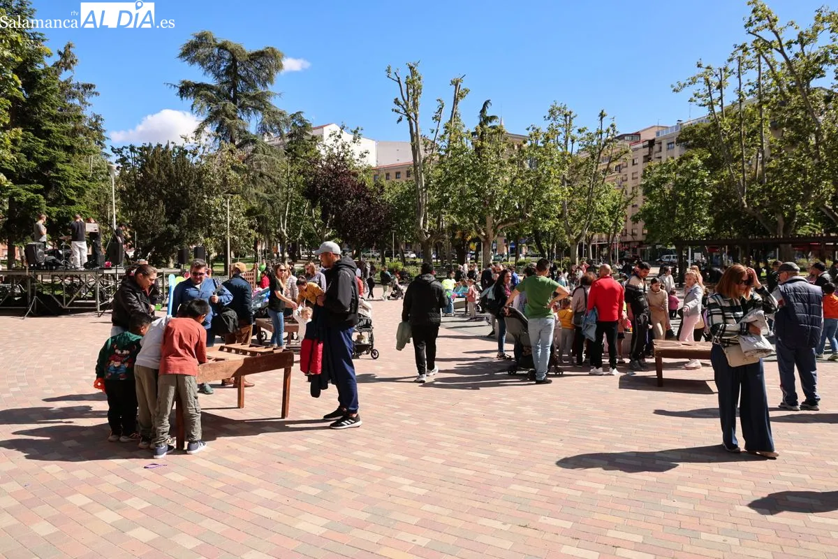 La Alamedilla de Salamanca ha acogido numerosas actividades para celebrar el Día Internacional de las Familias. Fotos: David Sañudo