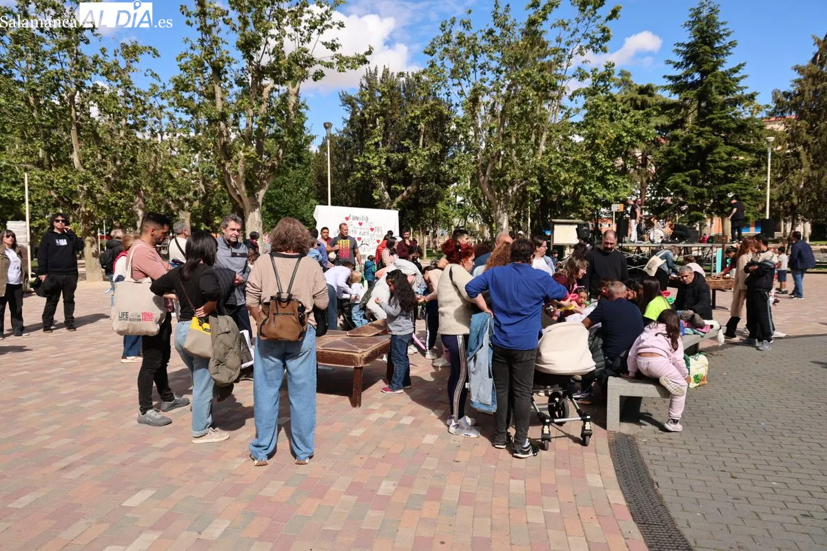 La Alamedilla de Salamanca ha acogido numerosas actividades para celebrar el Día Internacional de las Familias. Fotos: David Sañudo