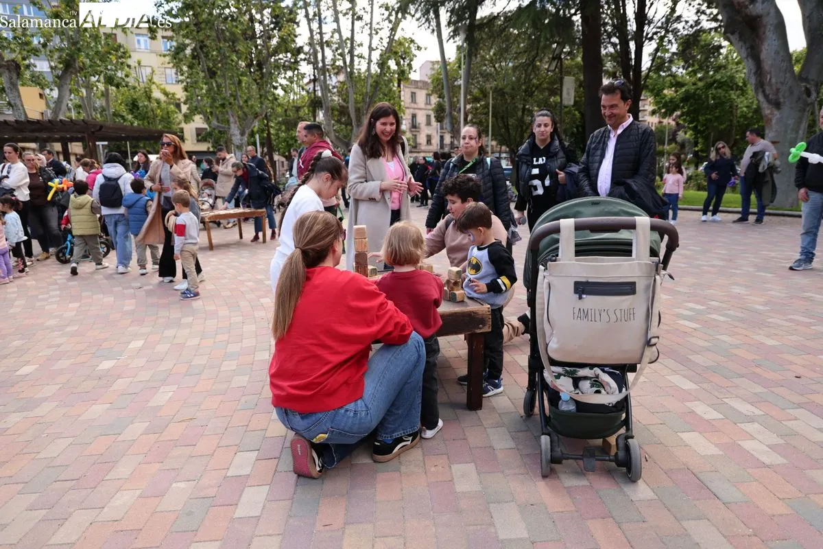 La Alamedilla de Salamanca ha acogido numerosas actividades para celebrar el Día Internacional de las Familias. Fotos: David Sañudo