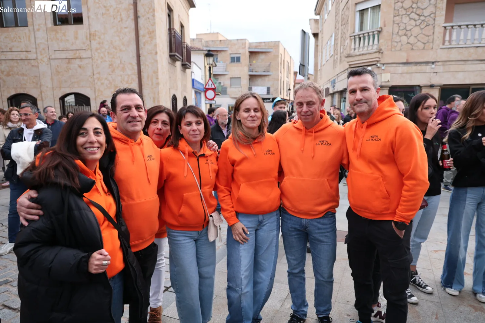 Chupinazo en Villamayor | FOTOS: David Sañudo