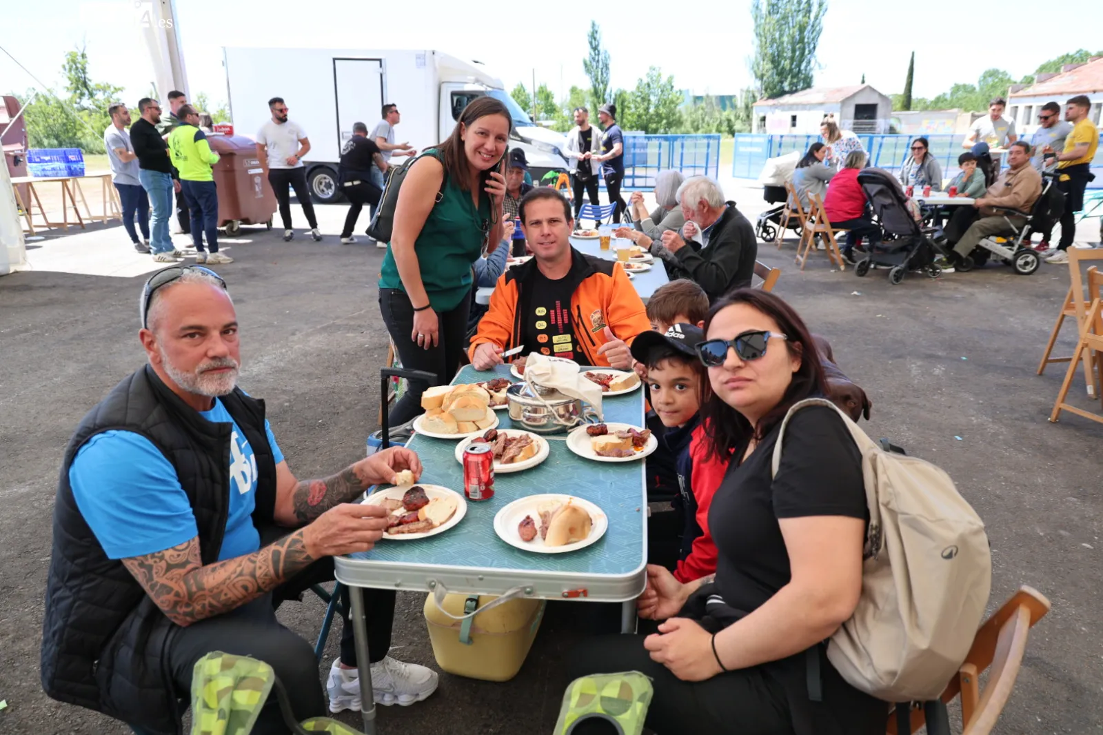 Comida tradicional en Villamayor | FOTOS: David Sañudo