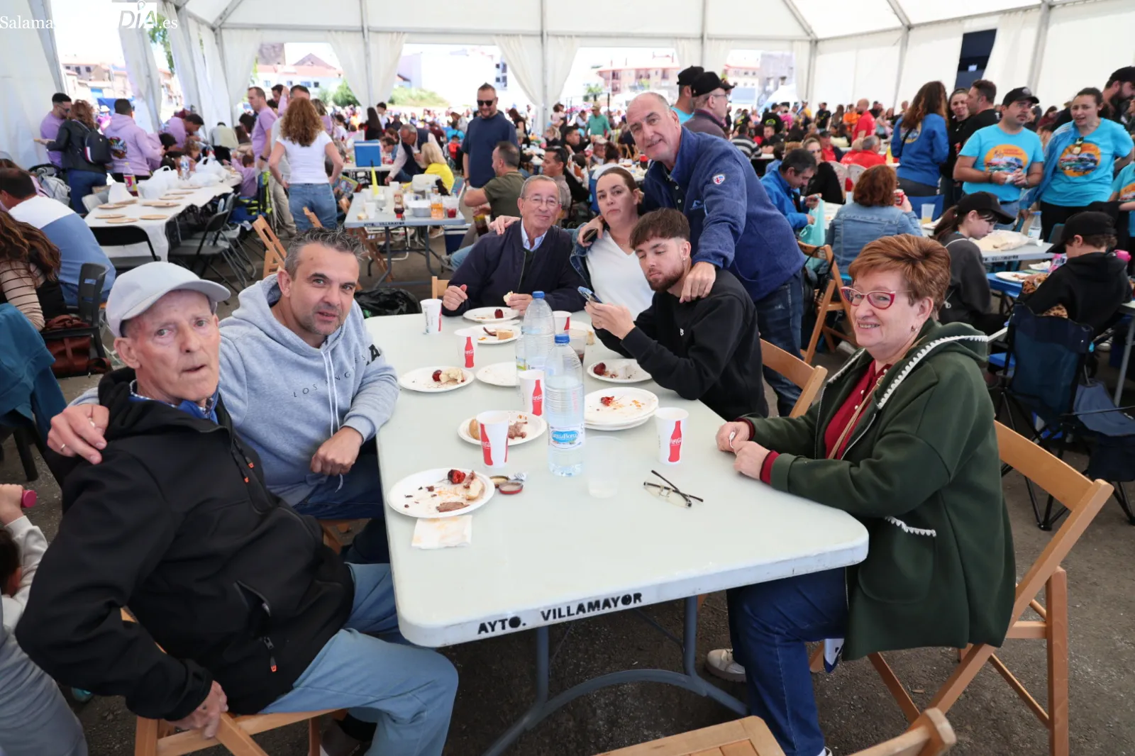 Comida tradicional en Villamayor | FOTOS: David Sañudo