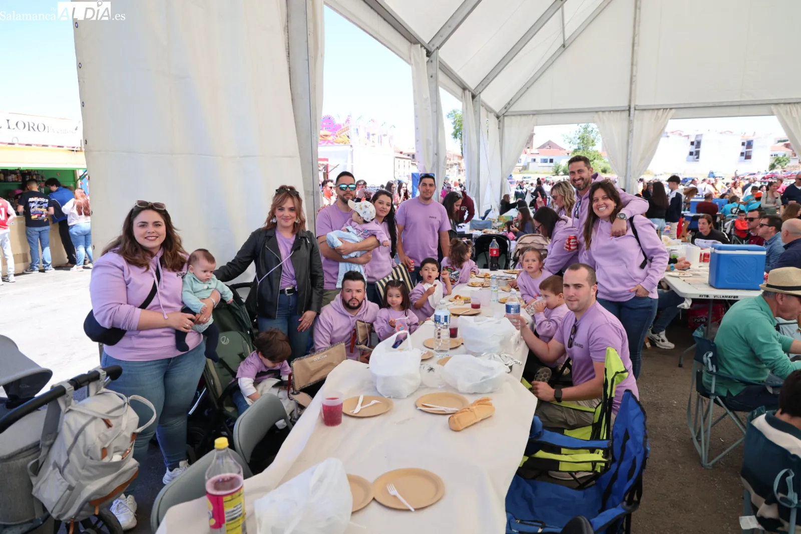 Comida tradicional en Villamayor | FOTOS: David Sañudo