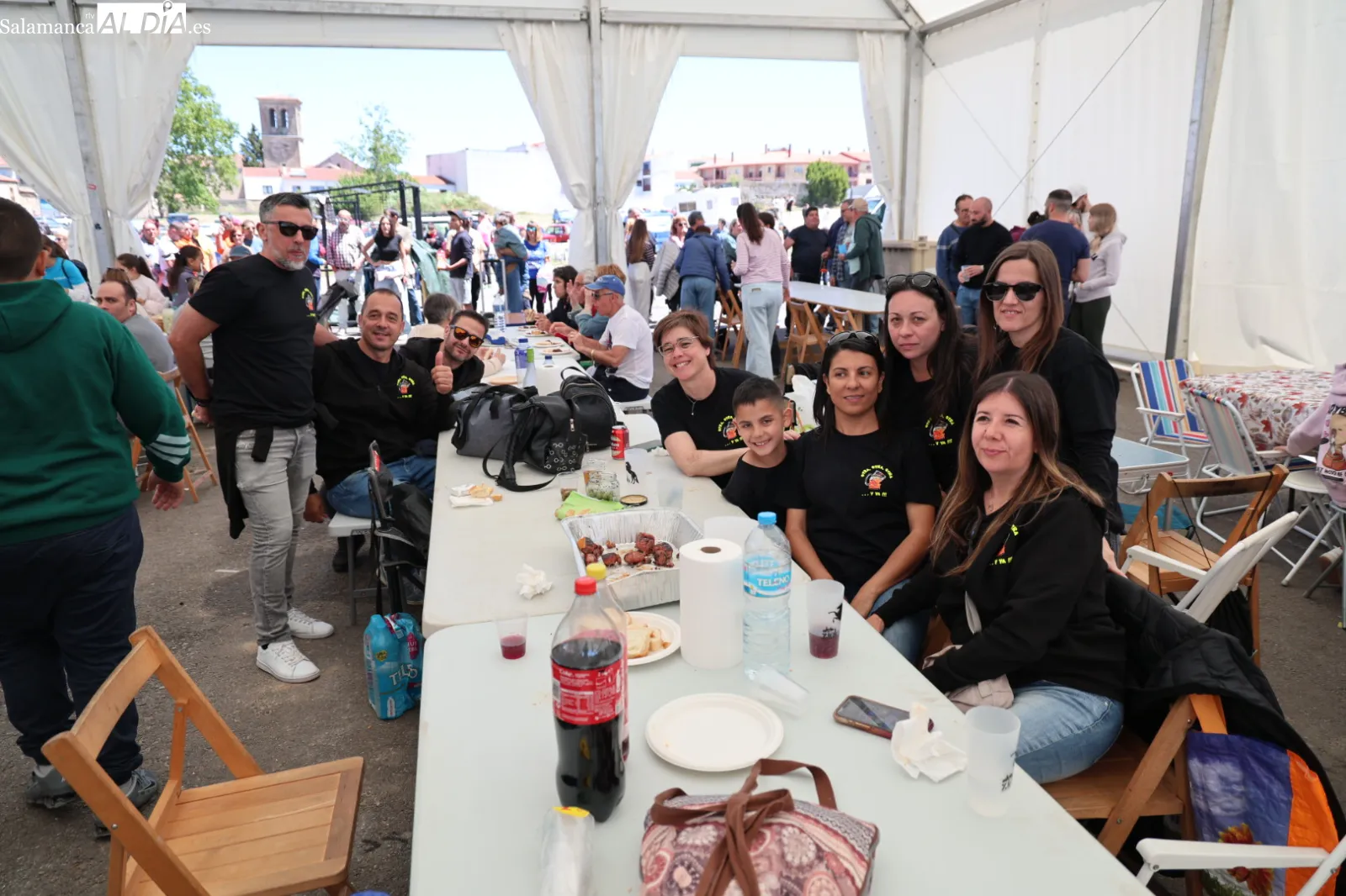 Comida tradicional en Villamayor | FOTOS: David Sañudo