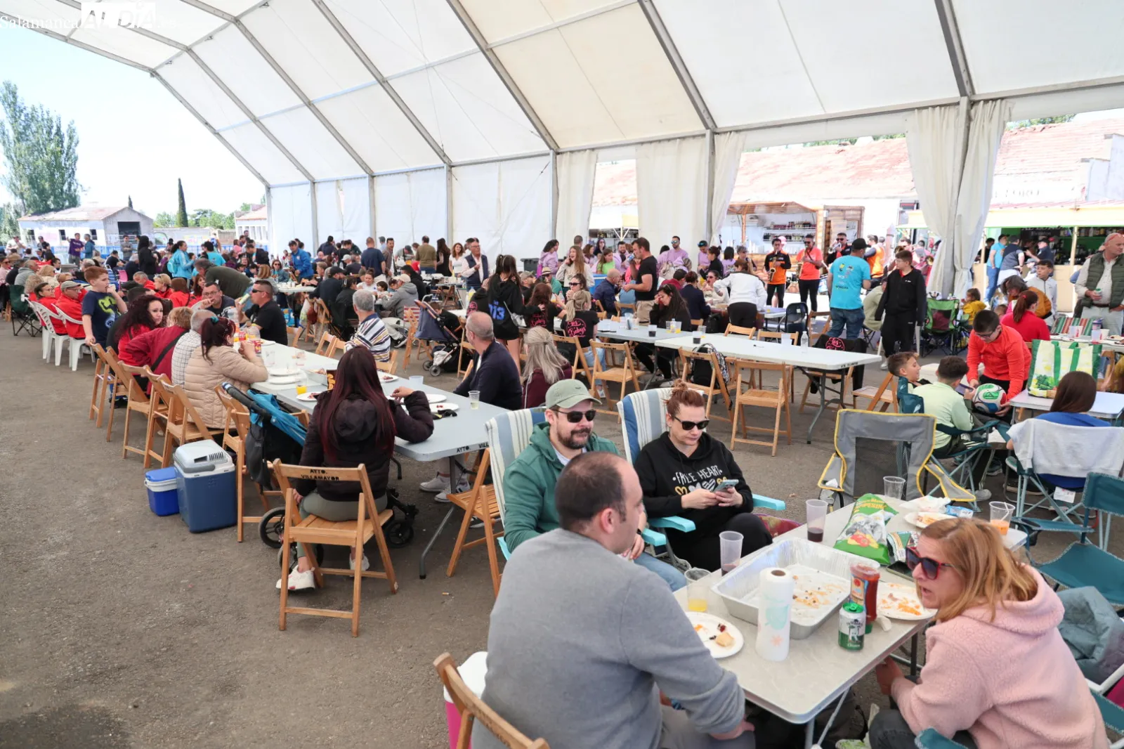 Comida tradicional en Villamayor | FOTOS: David Sañudo