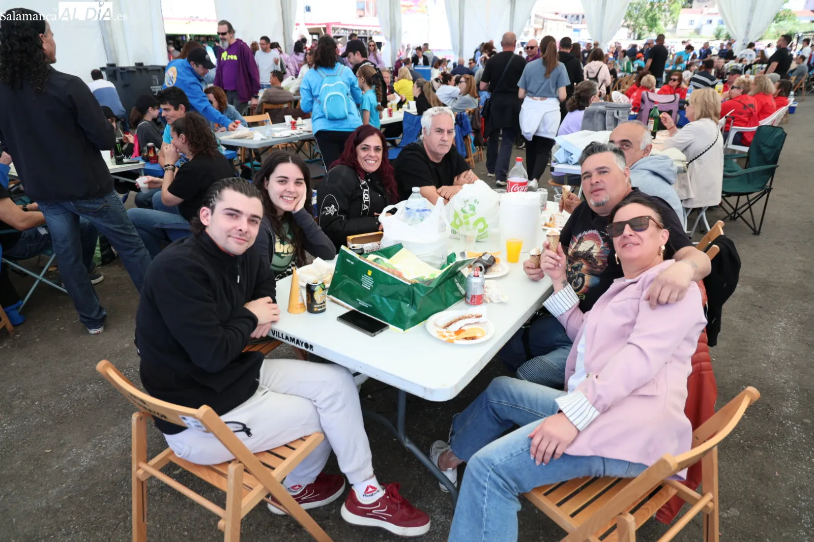 Comida tradicional en Villamayor | FOTOS: David Sañudo
