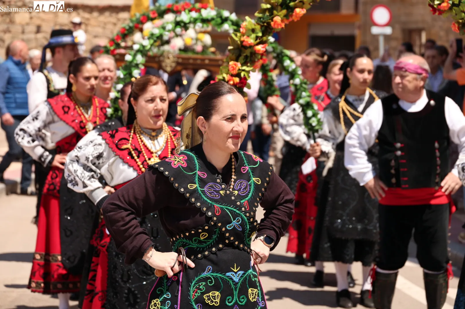 Procesión de la Virgen de los Remedios en Villamayor | FOTOS: David Sañudo