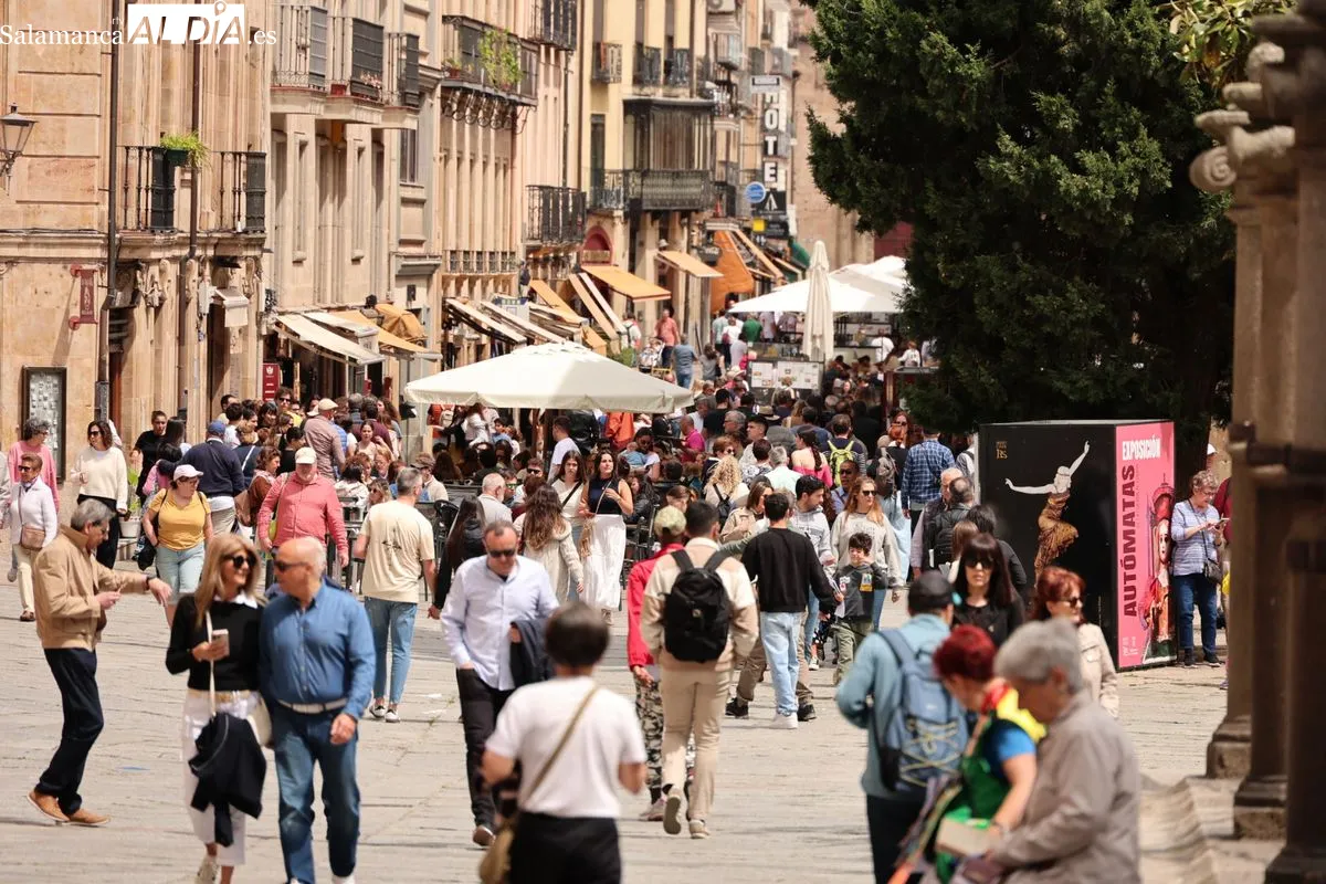 Puente de mayo en Salamanca: gran ambiente en el centro