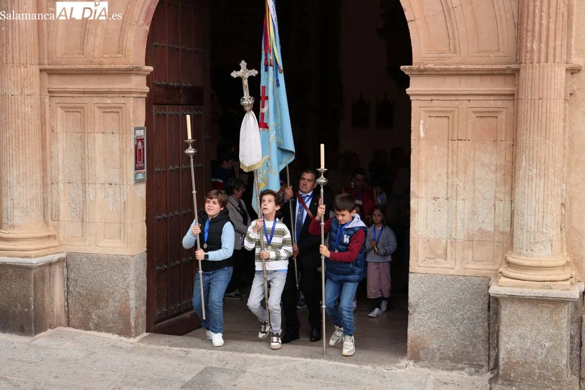 Procesión extraordinaria del Lignum Crucis de la Cofradía de la Vera Cruz. Fotos: David Sañudo