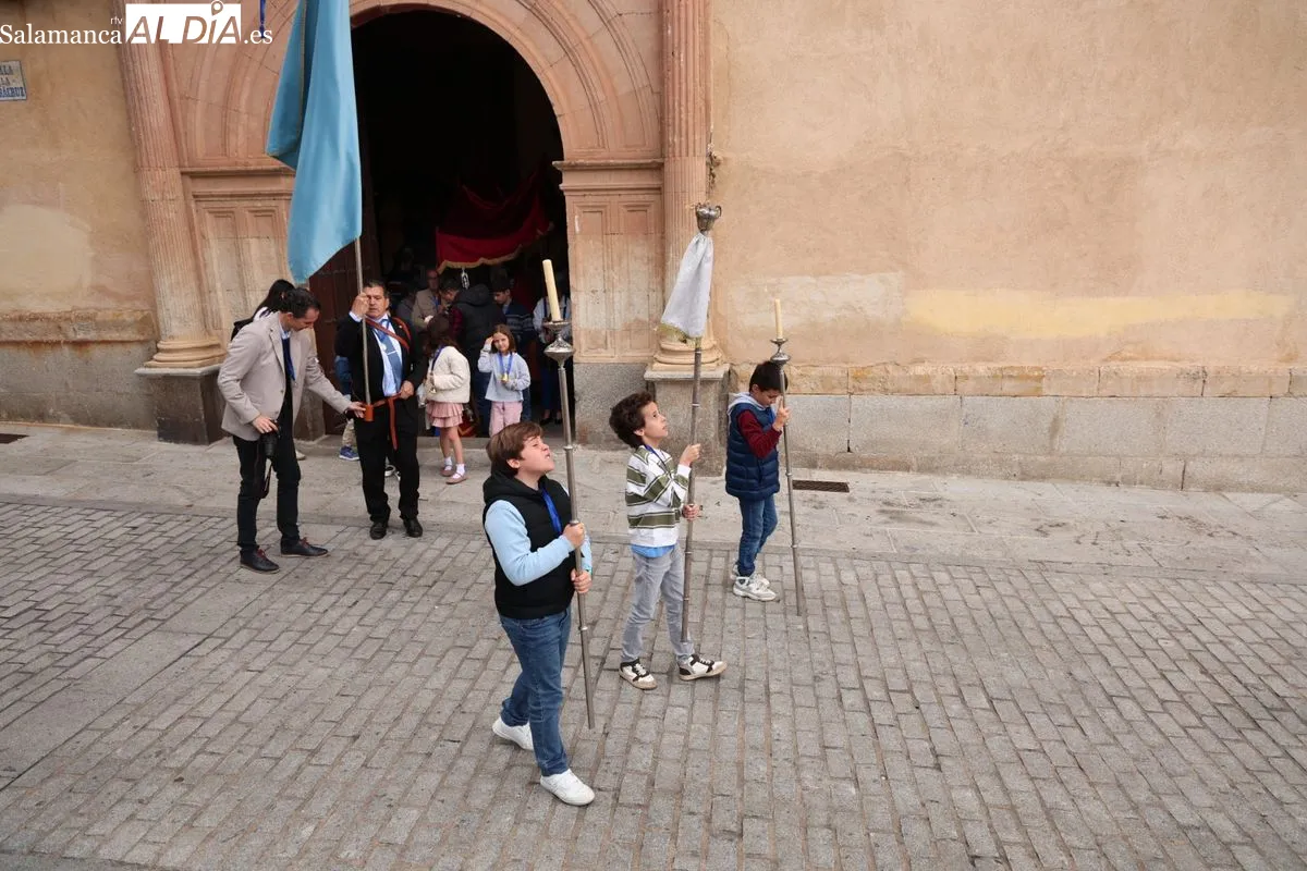 Procesión extraordinaria del Lignum Crucis de la Cofradía de la Vera Cruz. Fotos: David Sañudo